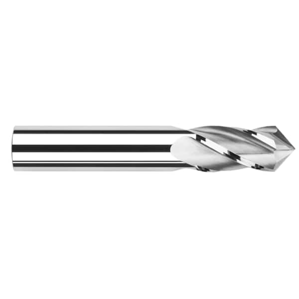 Harvey Tool Drill/End Mill - Mill Style - 4 Flute, 0.0937" (3/32), Finish - Machining: Uncoated 988106